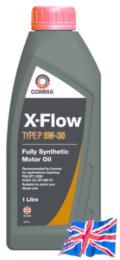 COMMA 5W30 X-FLOW TYPE P (1L) масло моторное!\ ACEA C2, API SM/CF, PSA B71 2290
