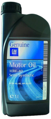 GM 10W40 (1L) Semi Synthetic масло моторное! (полусинт.)\ ACEA A3/B4, API CF/SL